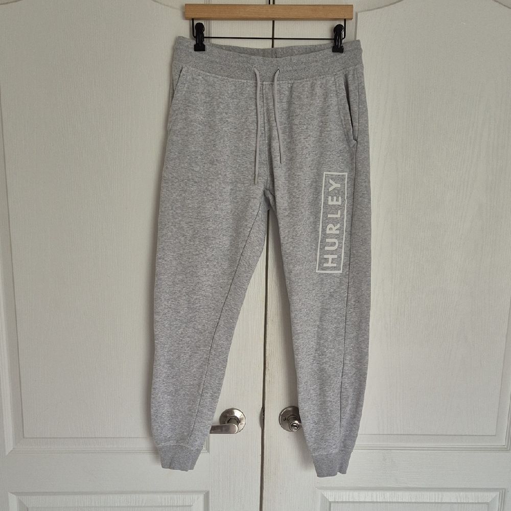 Hurley Men's Heather Gray Joggers